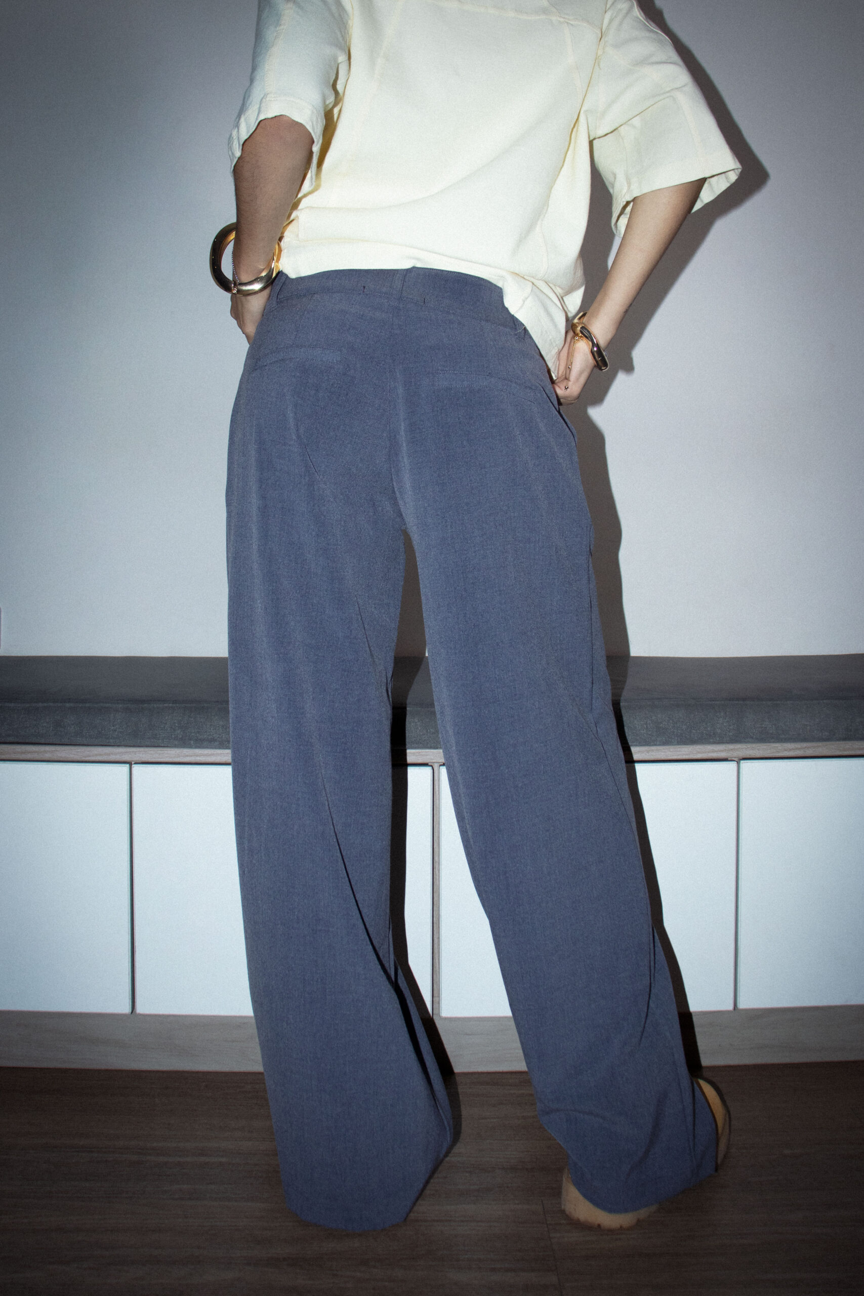 PANTALÓN SASTRE SKAR - GRIS - Imagen 6