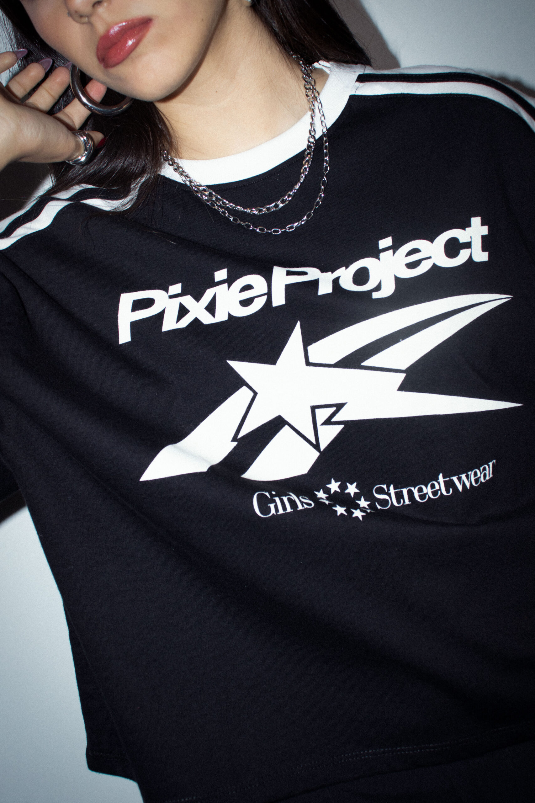 Boxy Fit Pixie Proyect - Negro - Imagen 2
