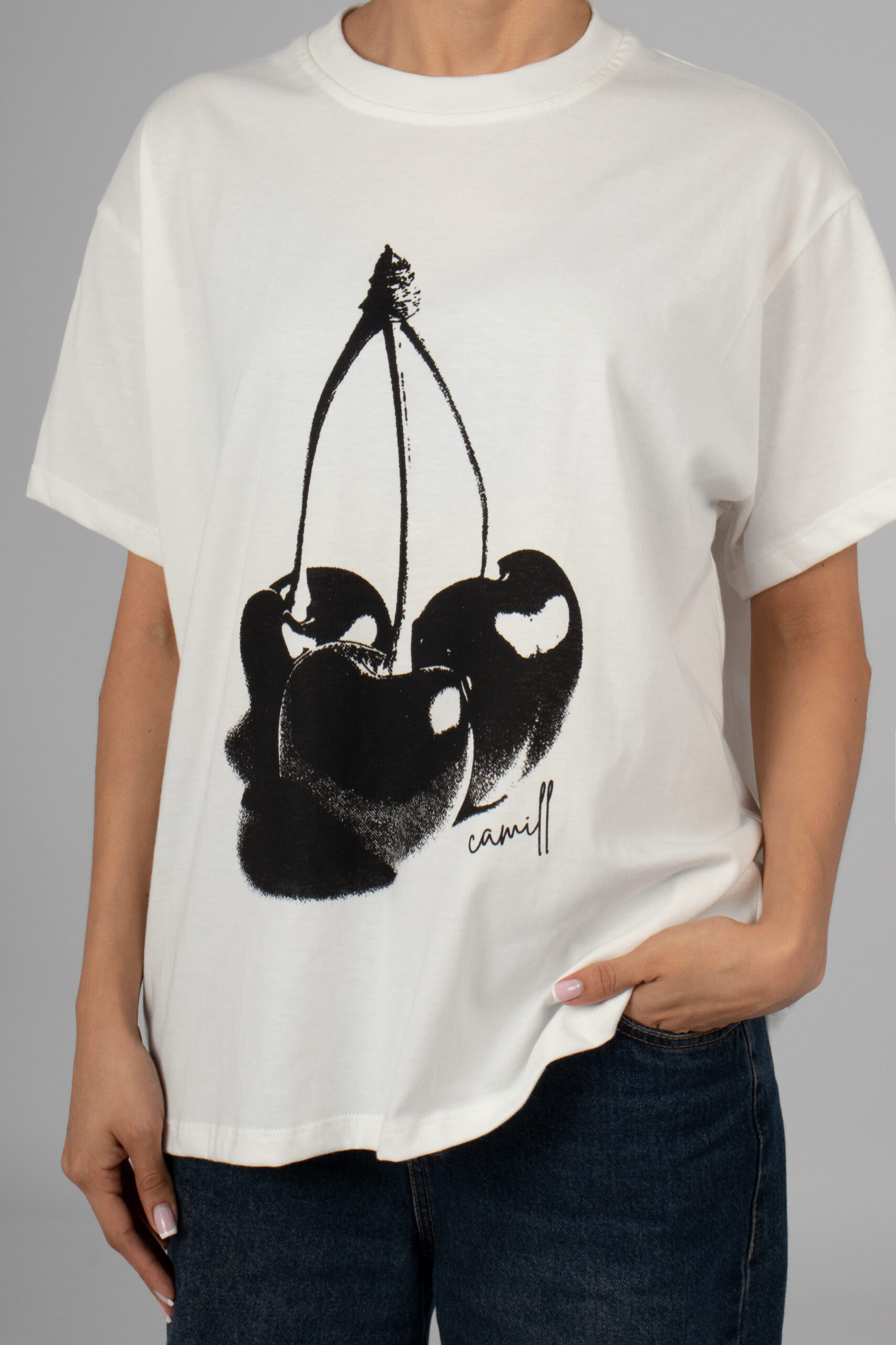 Polo Oversize - Cereza Black - Imagen 3