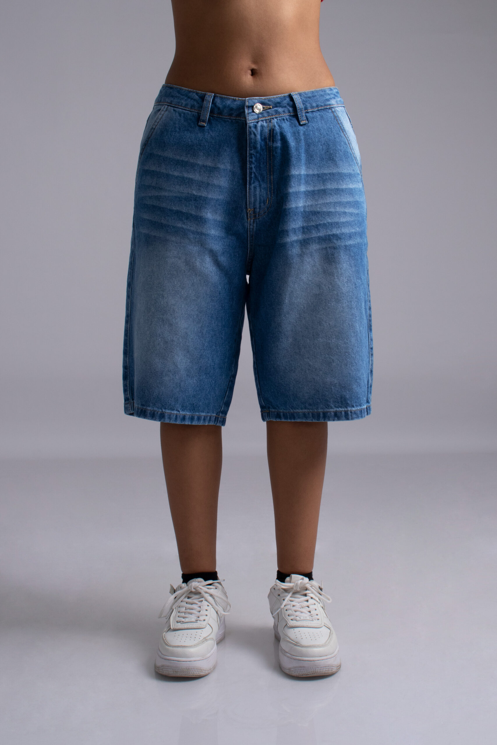 JORT DENIM PIXIE - AZUL - Imagen 3
