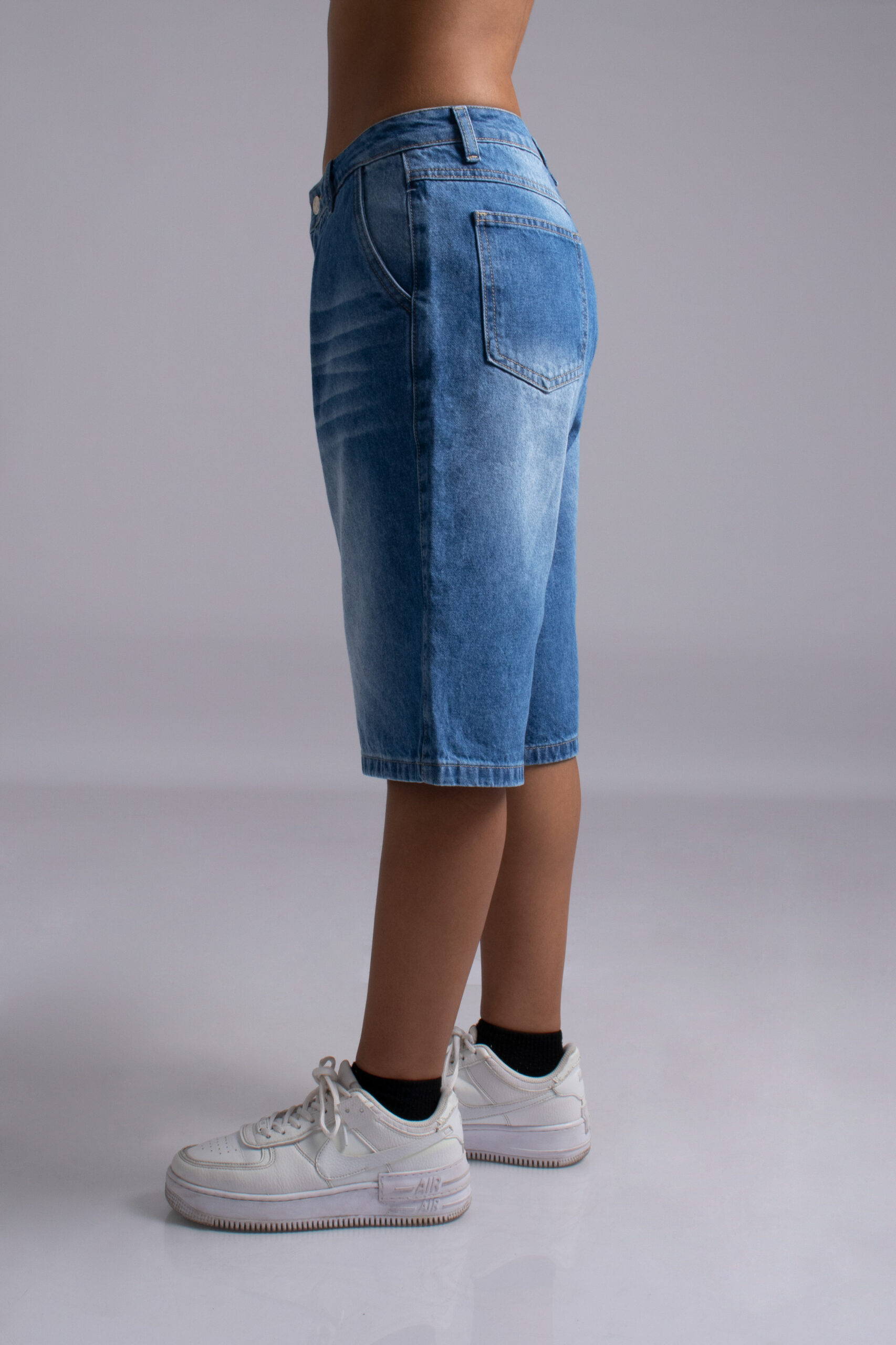 JORT DENIM PIXIE - AZUL - Imagen 5