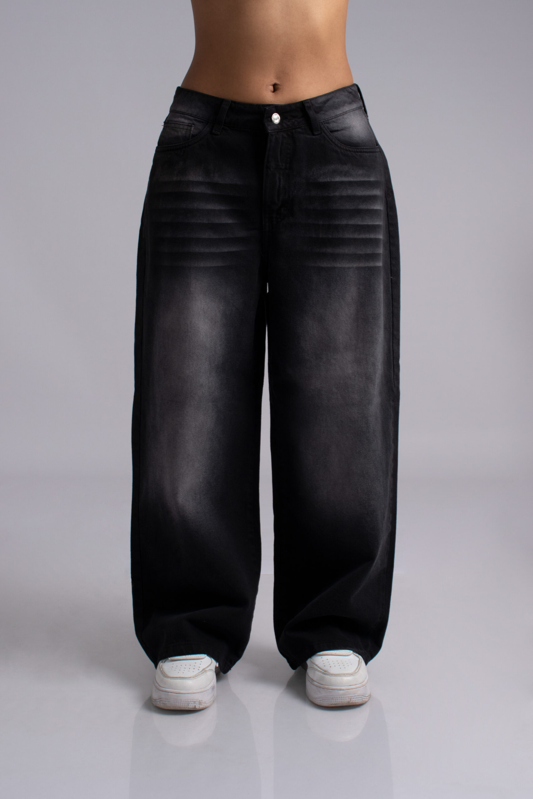 Baggy Jean Pixie - Negro Focalizado - Imagen 4